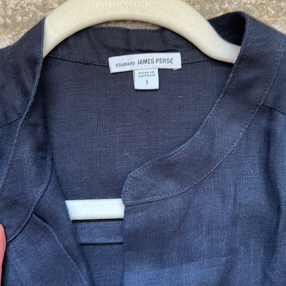 Like new!!! James Perse tie waist line dress. - Picture 2 of 3